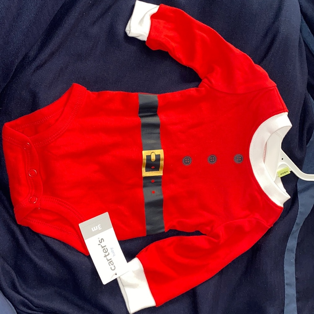 Baby Christmas body suit